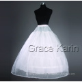 Grace Karin A-Line Brautkleid Puffy Petticoat Weiß Braut Hochzeit Petticoats Underskirt Crinoline CL2530